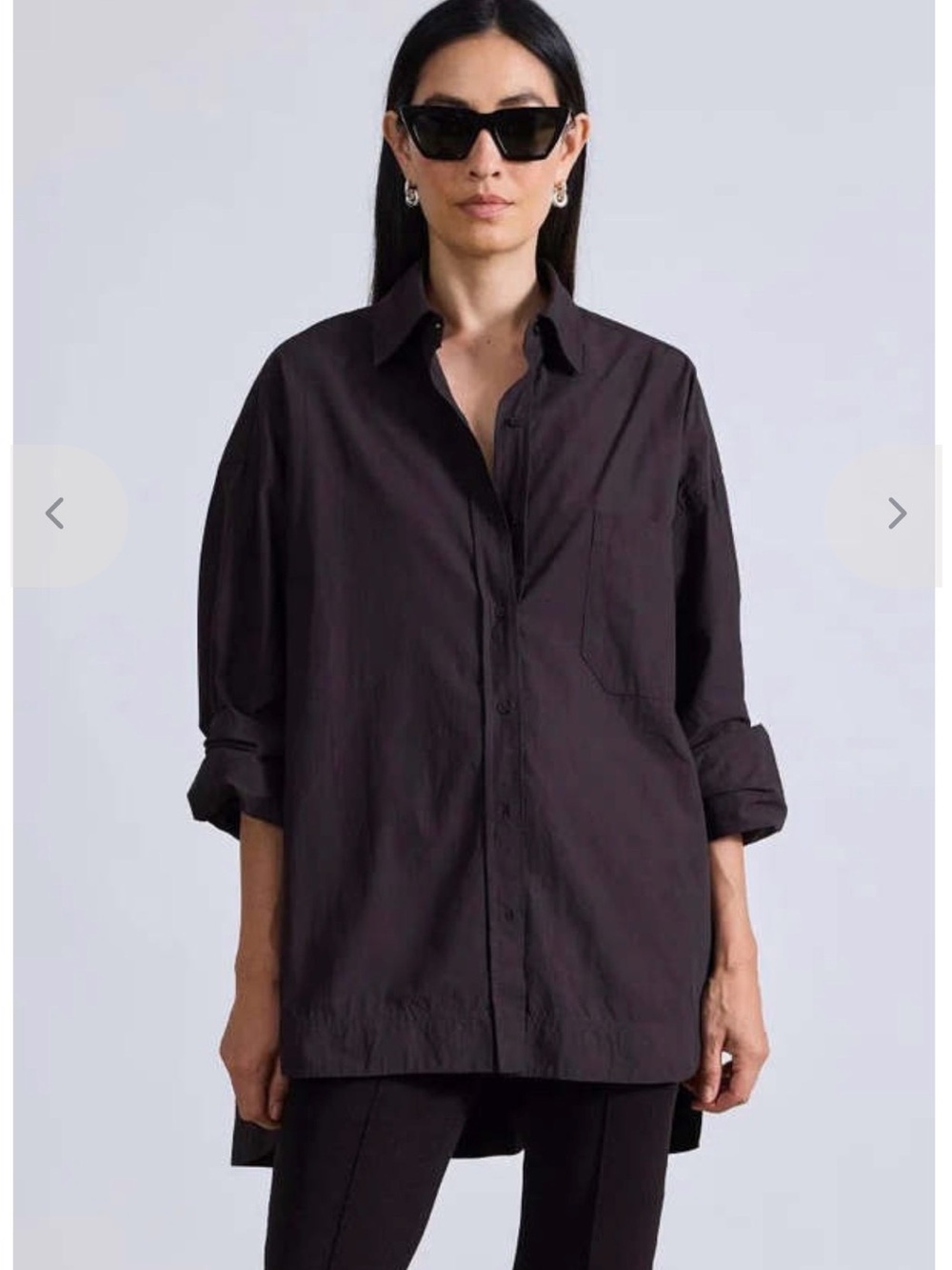 APiece apart Aldea oversized button shirt